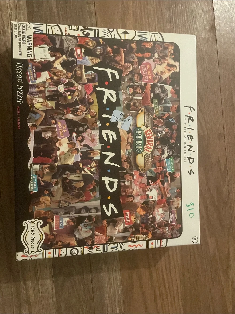 Jigsaw Friends Collage Puzzle by Jigsaw - Black Multicolor Box Art
